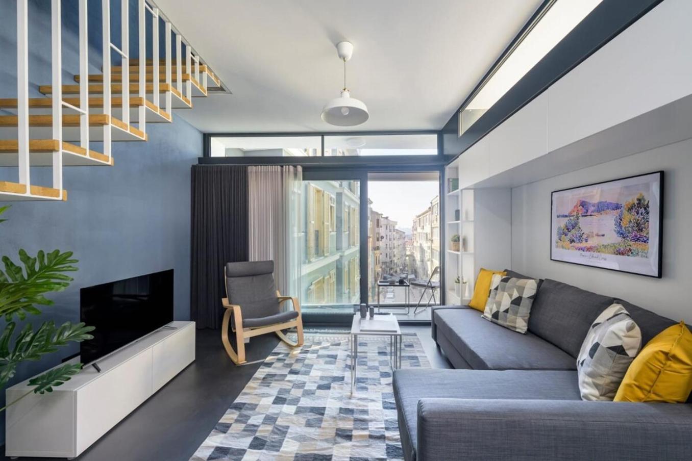 Bright Modern Design New Duplex Loft Patio! #145 Hotell Istanbul Eksteriør bilde